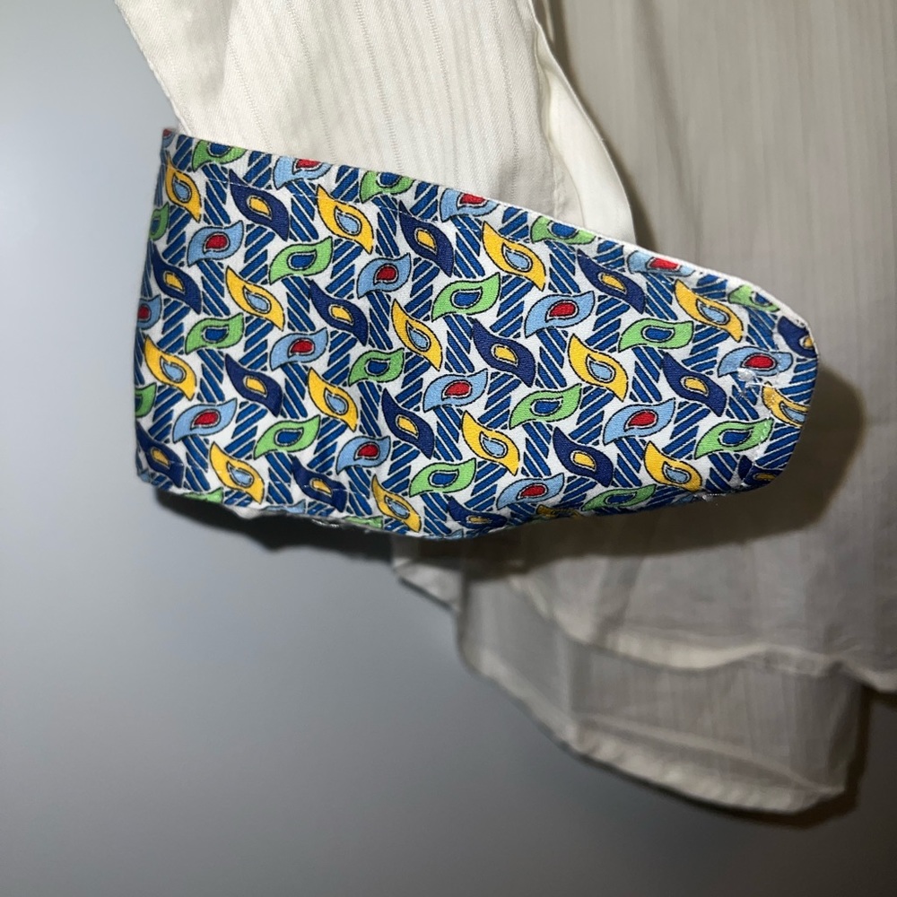 Men’s ROBERT GRAHAM White Button Down Shirt L